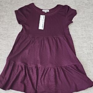Ten Sixty Sherman Purple Kids Casual Dress